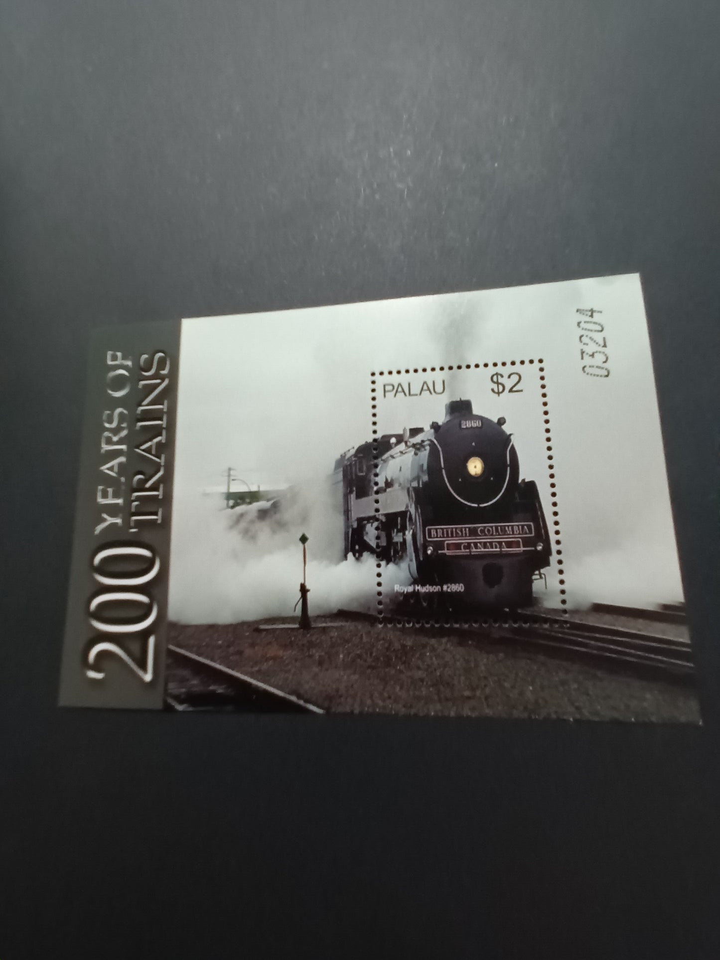 Palau 2004 The 200th Anniversary of Trains