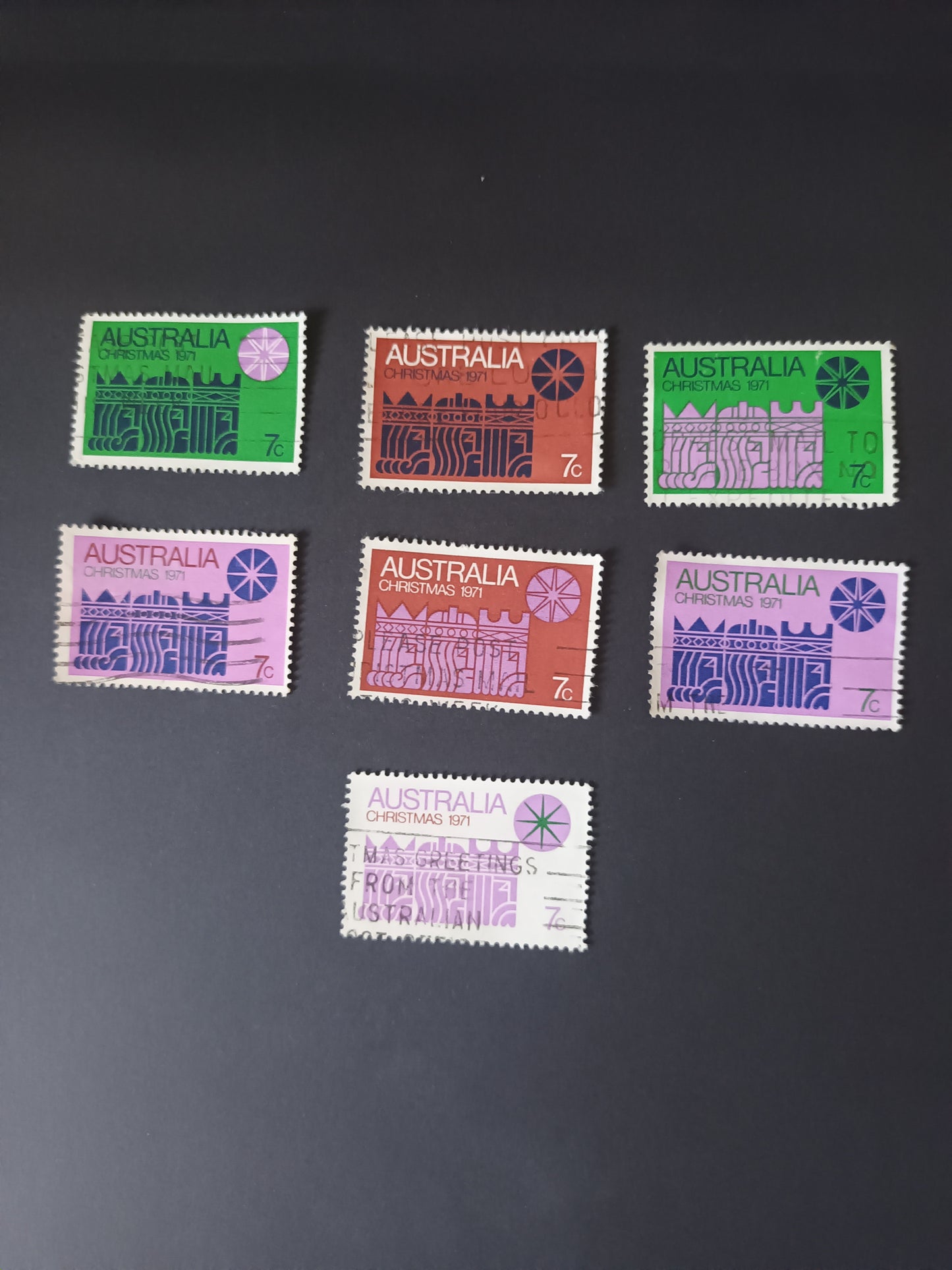 Australia 1971 Christmas